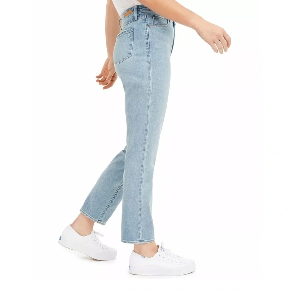 Articles of Society Rene Ankle Straight Jeans in Eden Wash